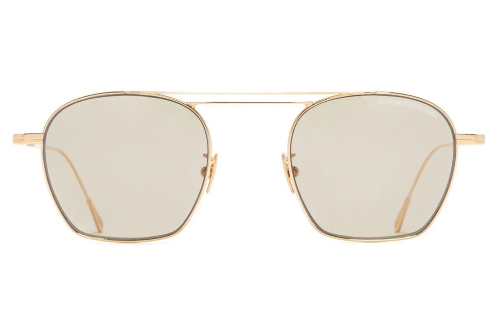 Cutler & Gross - 0004 Sunglasses Gold 18K