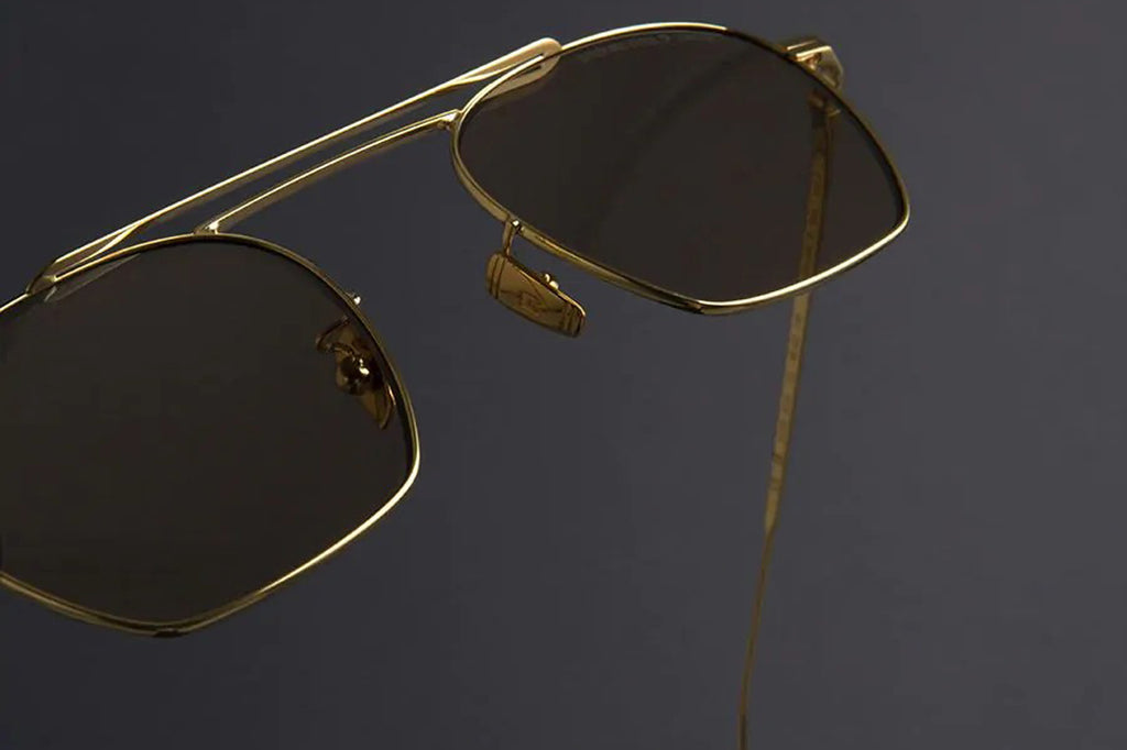 Cutler & Gross - 0004 Sunglasses Gold 18K