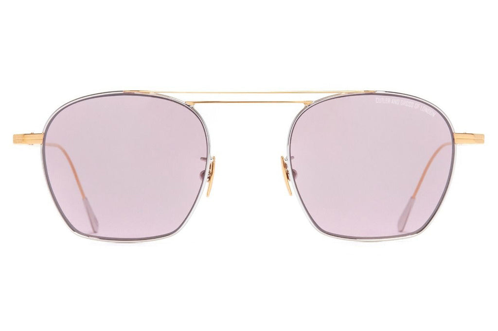 Cutler & Gross - 0004 Sunglasses Yellow Gold 24K + Rhodium 18K