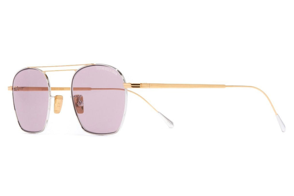 Cutler & Gross - 0004 Sunglasses Yellow Gold 24K + Rhodium 18K