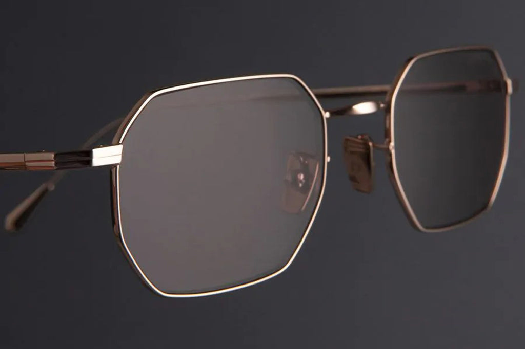 Cutler & Gross - 0005 Sunglasses Rose Gold 18K