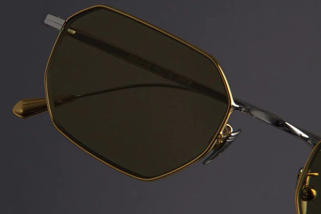 Cutler & Gross - 0005 Sunglasses Yellow Gold 24K + Rhodium 18K