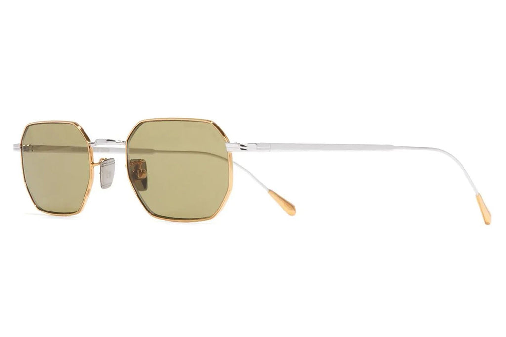 Cutler & Gross - 0005 Sunglasses Yellow Gold 24K + Rhodium 18K