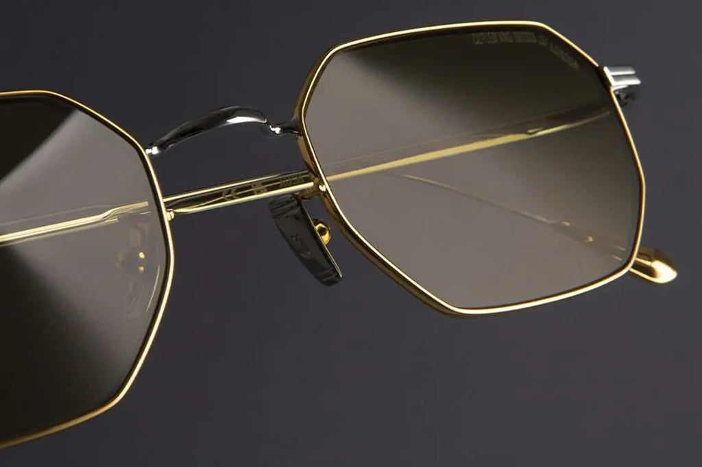 Cutler & Gross - 0005 Sunglasses Yellow Gold 24K + Rhodium 18K