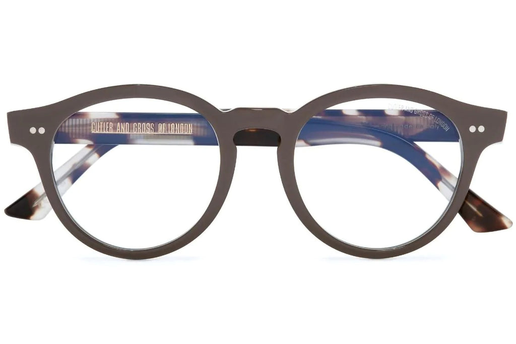 Cutler & Gross - 1378 (Small) Eyeglasses Mud on Jet Engine Grey