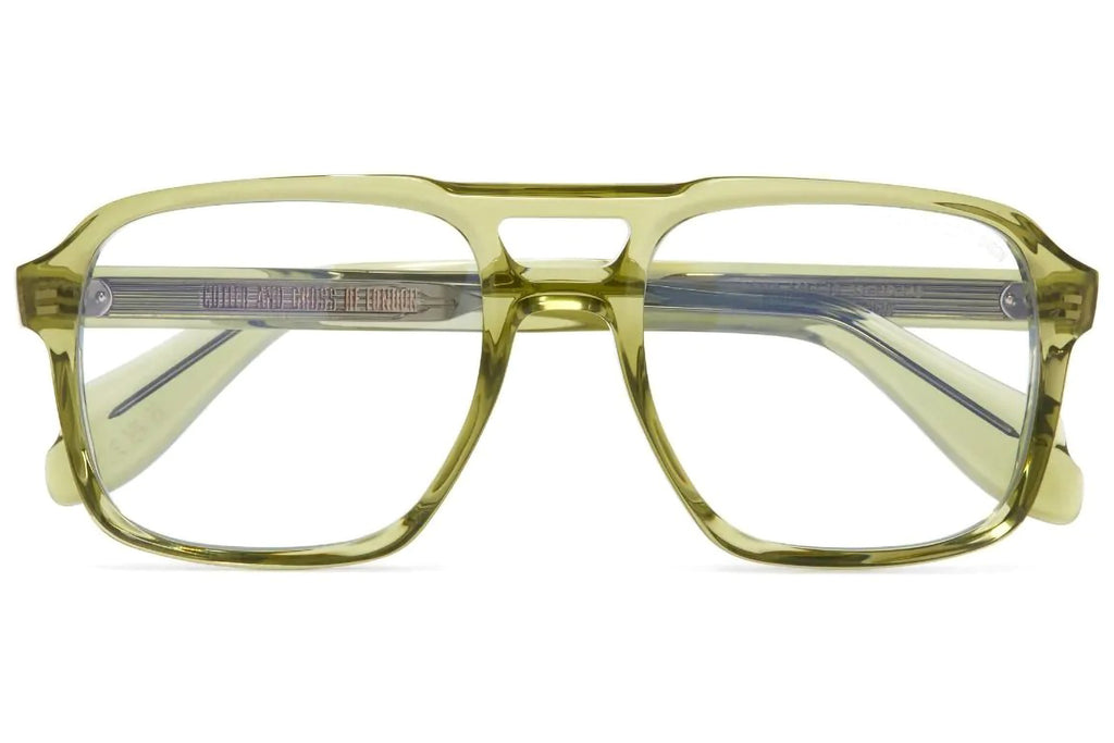 Cutler & Gross - 1394 (Small) Eyeglasses Crystal Olive Green