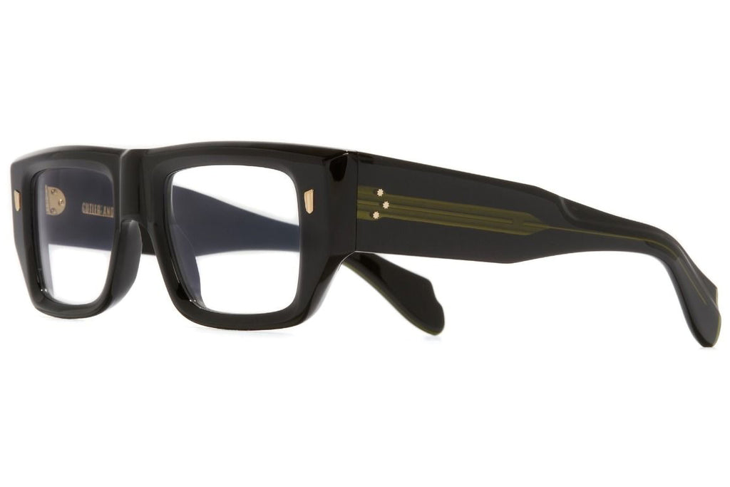 Cutler & Gross - 1413 Eyeglasses Black on Green