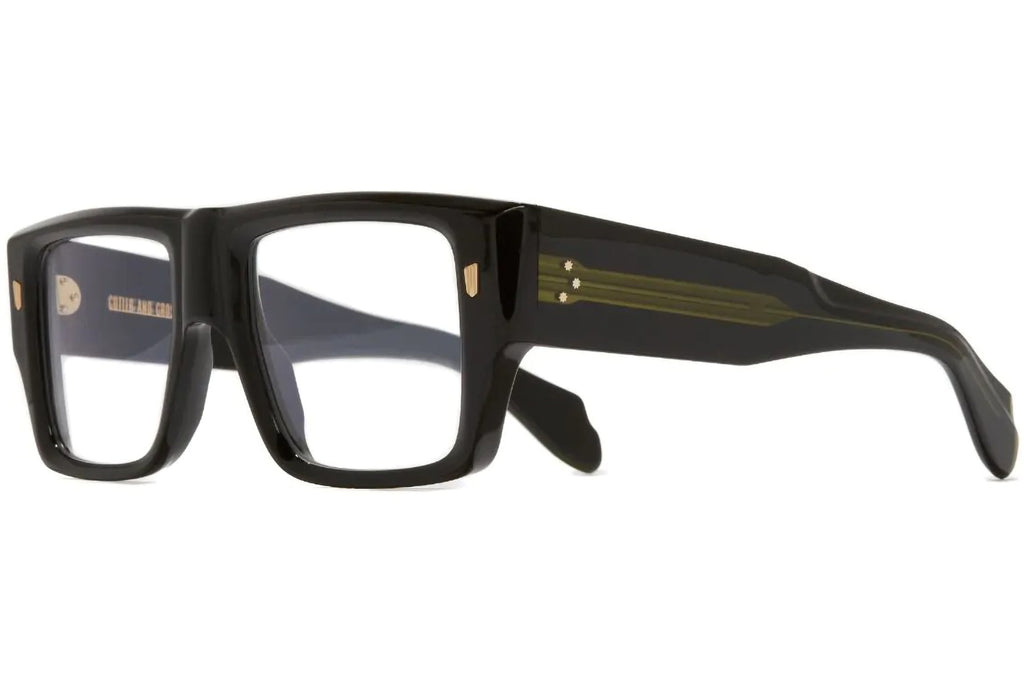 Cutler & Gross - 1414 Eyeglasses Black on Green