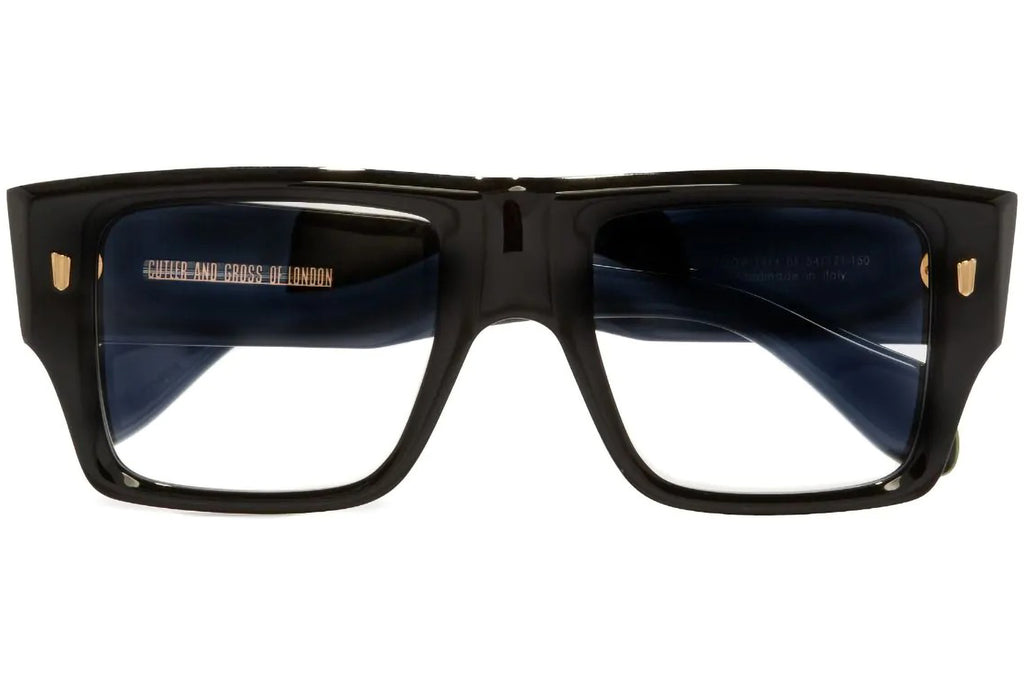 Cutler & Gross - 1414 Eyeglasses Black on Green