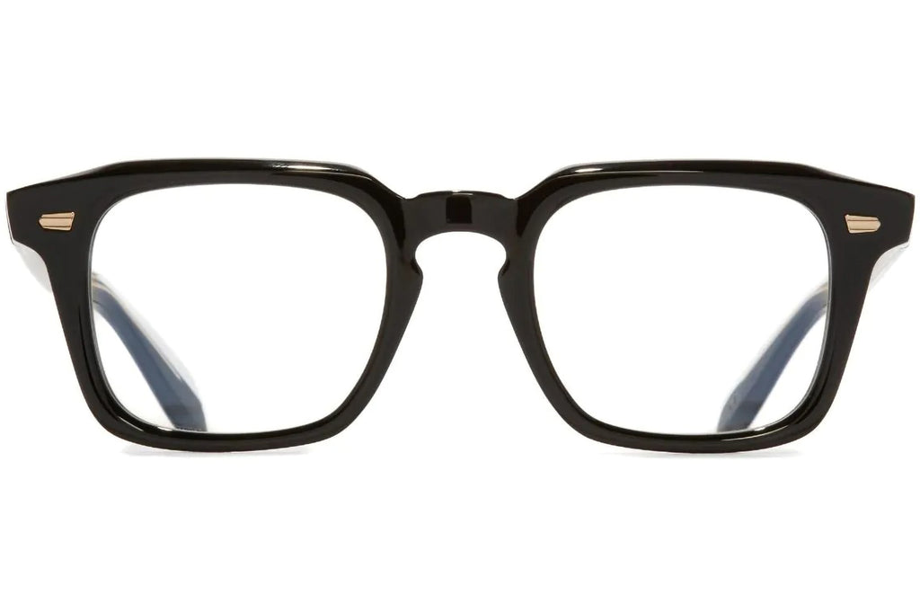 Cutler & Gross - 1416 Eyeglasses Black on Crystal