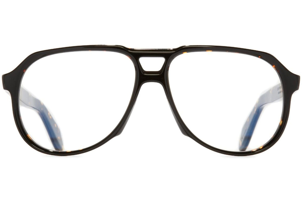 Cutler & Gross - 9782 Eyeglasses Black on Havana