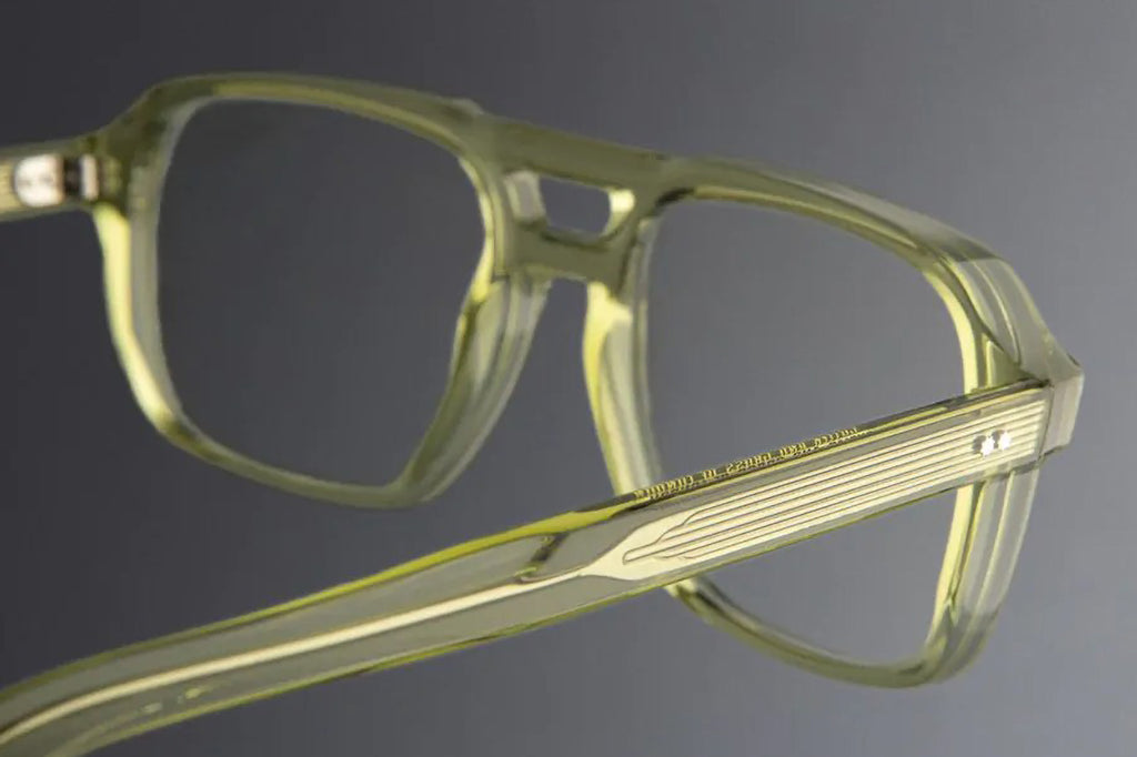 Cutler & Gross - 1394 (Small) Eyeglasses Crystal Olive Green