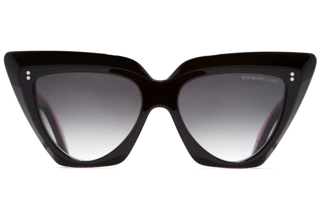 Cutler & Gross - 1407 Sunglasses Black on Pink