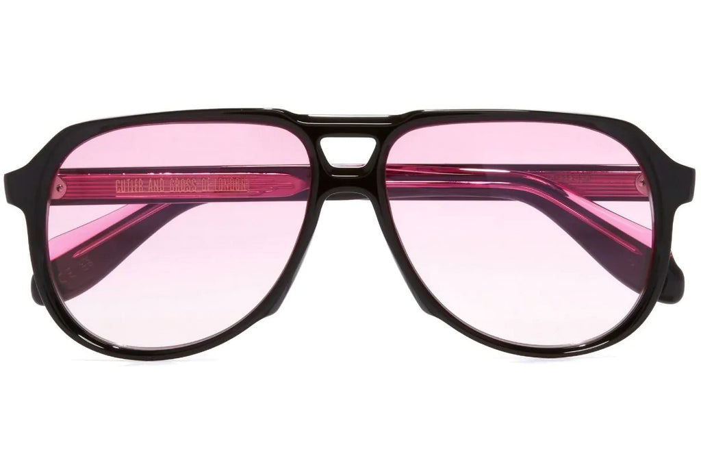 Cutler and Gross - 9782 Sunglasses Black on Pink