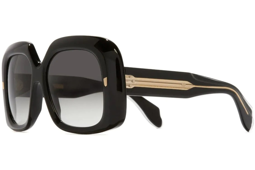 Cutler and Gross - 9891 Sunglasses Black on Crystal