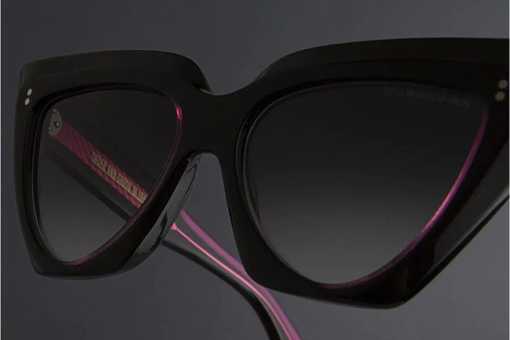 Cutler & Gross - 1407 Sunglasses Black on Pink