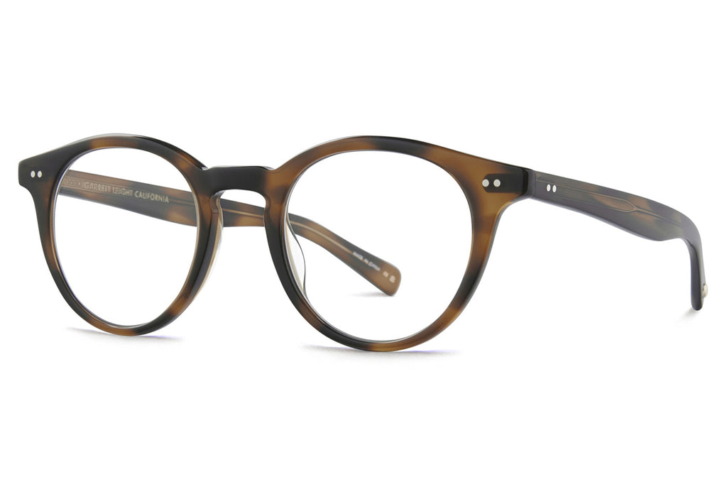 Garrett Leight - Clune X Eyeglasses Spotted Brown Shell