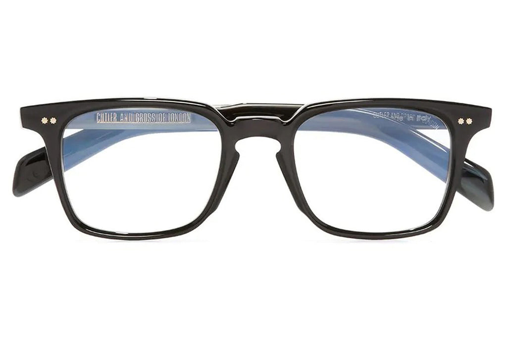 Cutler & Gross - GR10 Eyeglasses Black on Horn