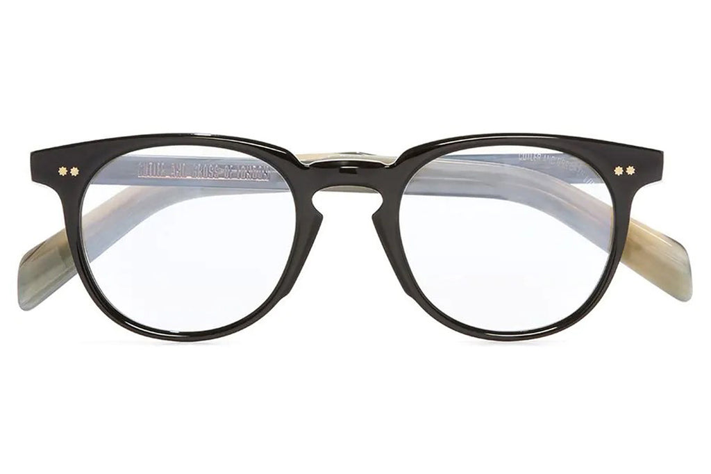 Cutler & Gross - GR09 Eyeglasses Black on Horn