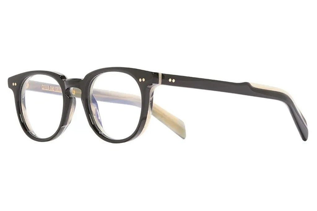 Cutler & Gross - GR09 Eyeglasses Black on Horn