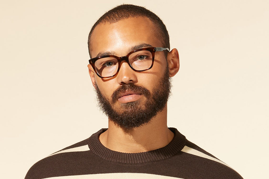 Garrett Leight - El Rey Eyeglasses Caviar Tortoise