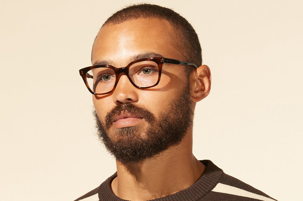 Garrett Leight - El Rey Eyeglasses Caviar Tortoise