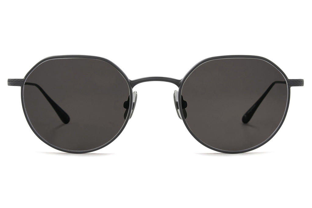 Garrett Leight - Eureka M Sunglasses Black with Pure Grey Lenses