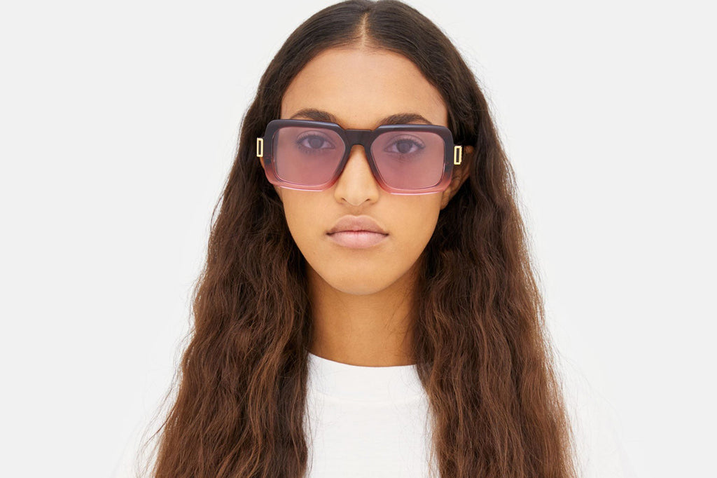 Marni® - Zamalek Sunglasses Faded Burgundy