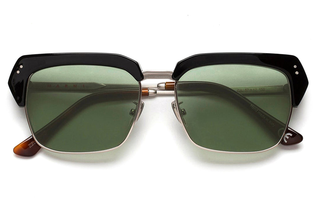 Marni® - Three Gorges Sunglasses Black/Silver