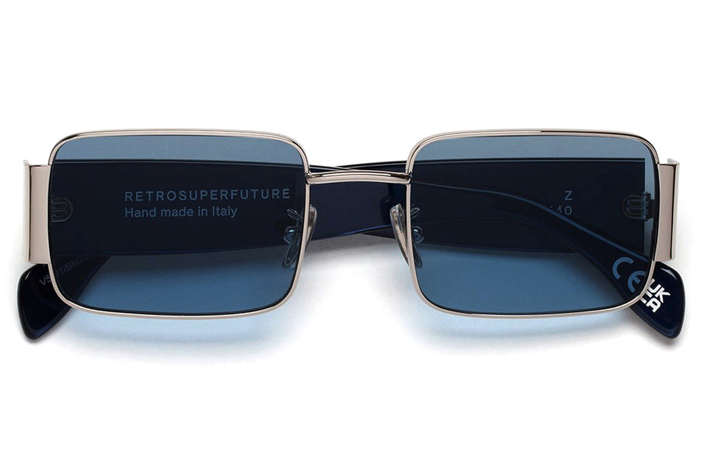 Retro Super Future® - Z Sunglasses Metallic Blue