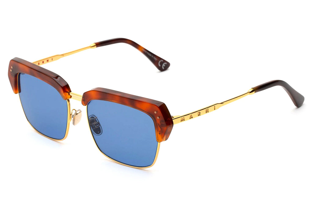 Marni® - Three Gorges Sunglasses Havana/Gold