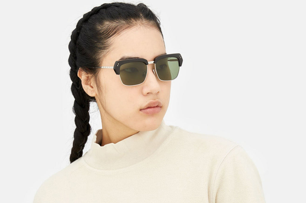 Marni® - Three Gorges Sunglasses Black/Silver