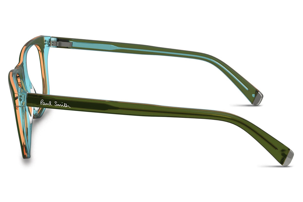 Paul Smith - Kitley Eyeglasses Transparent Khaki/Aqua