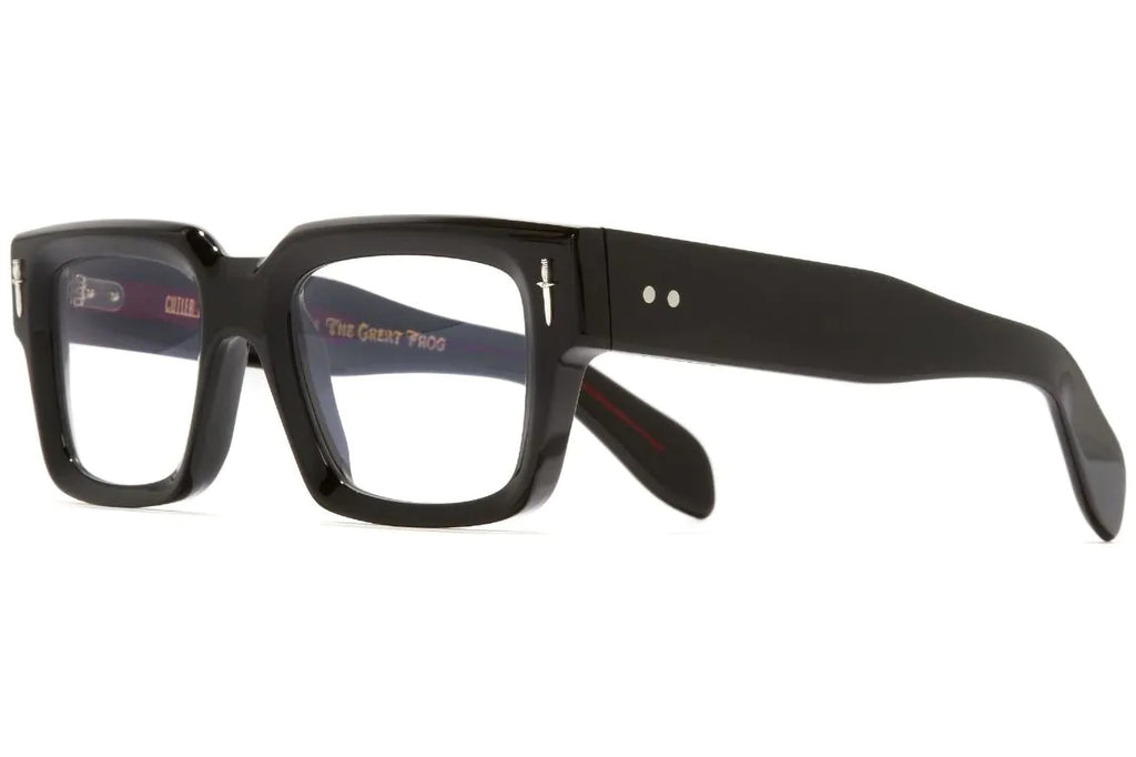 Cutler & Gross - The Great Frog Titan Eyeglasses Black on Red