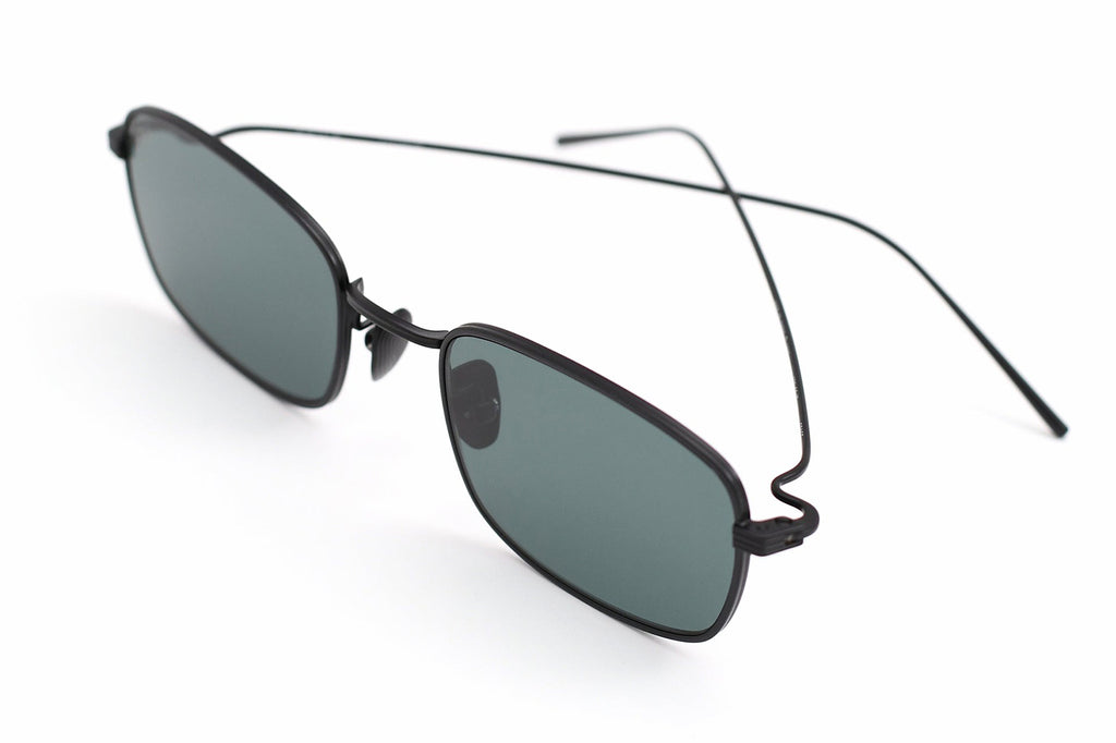 AKILA® Eyewear - Grace Sunglasses Matte Black w/ Teal Lenses