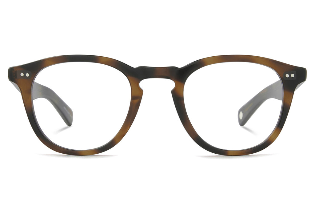 Garrett Leight - Hampton X Eyeglasses Spotted Brown Shell