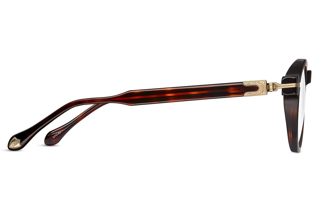 Matsuda - M2050 Eyeglasses Dark Tortoise - Antique Gold