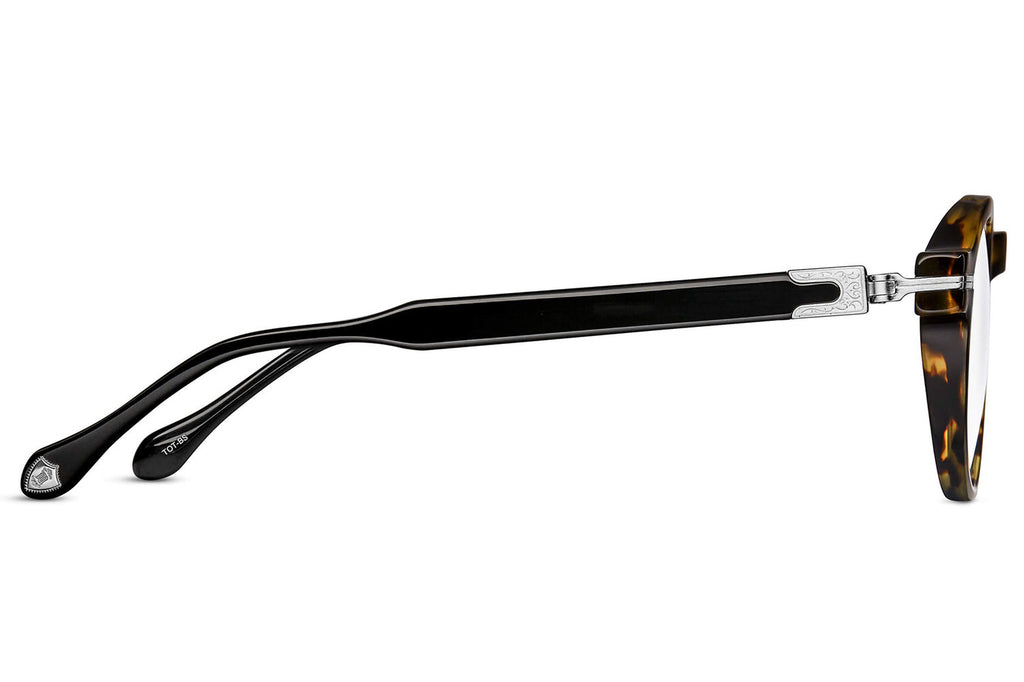 Matsuda - M2050 Eyeglasses Tokyo Tortoise - Brushed Silver