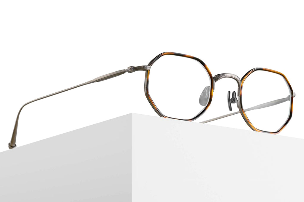 Matsuda - M3086-I Eyeglasses Antique Silver - Tortoise