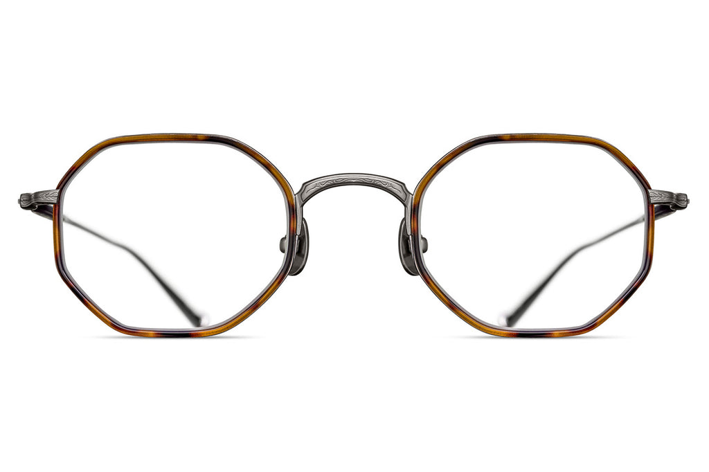 Matsuda - M3086-I Eyeglasses Antique Silver - Tortoise