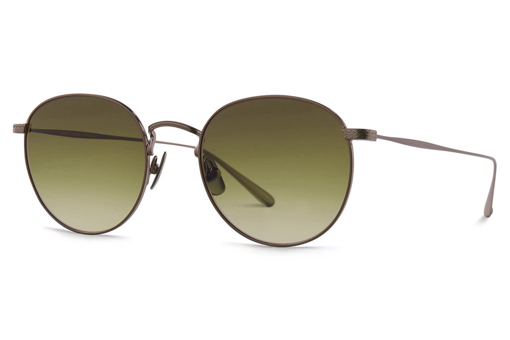 Garrett Leight - Morningside M Sunglasses Bronze with Olive Gradient Lenses