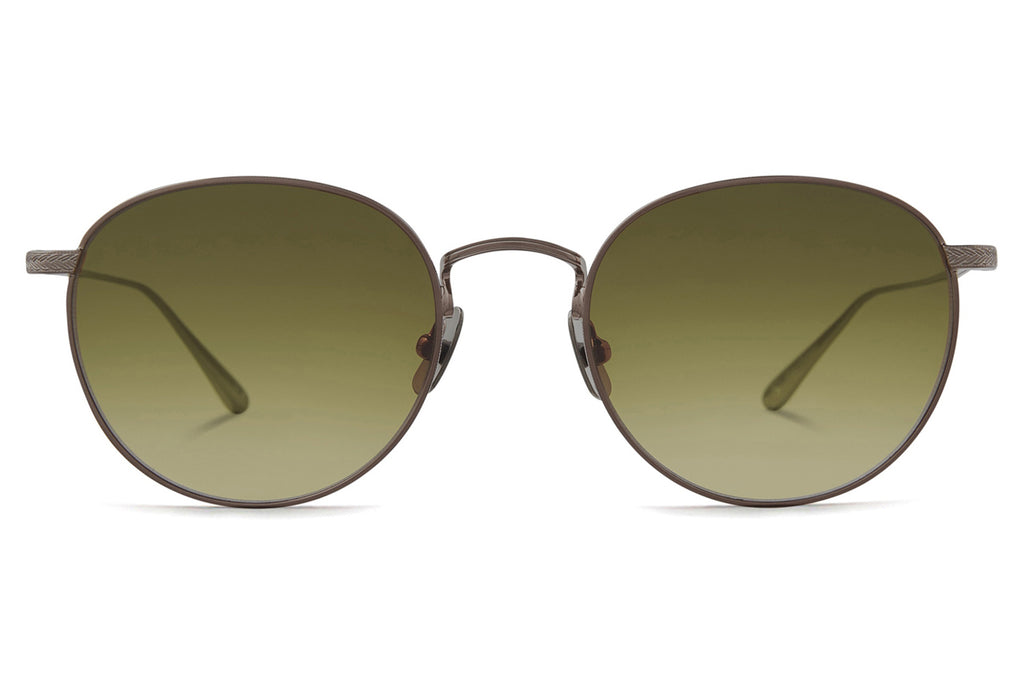 Garrett Leight - Morningside M Sunglasses Bronze with Olive Gradient Lenses