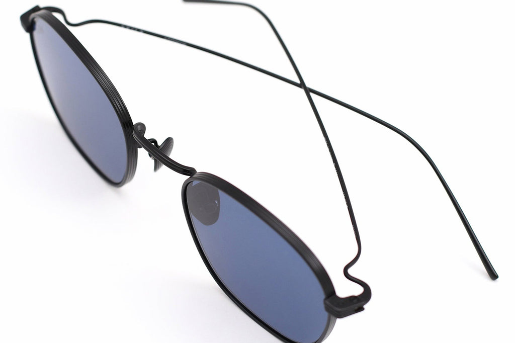 AKILA® Eyewear - Osiris Sunglasses Matte Black w/ Blue Lenses