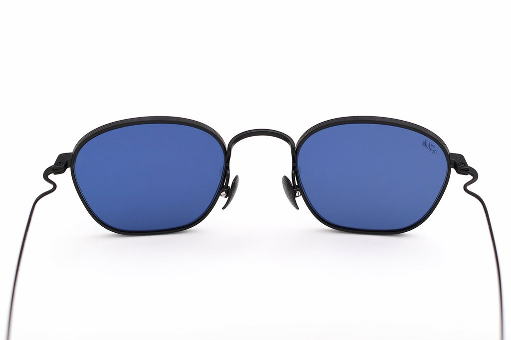 AKILA® Eyewear - Osiris Sunglasses Matte Black w/ Blue Lenses