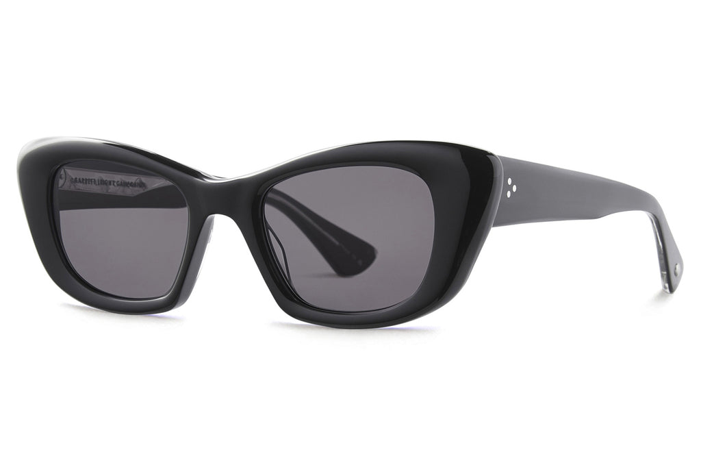 Garrett Leight - Sierra Sunglasses Black with Black Currant Lenses