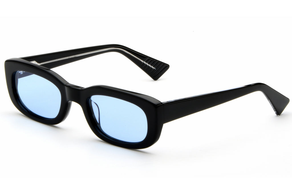 AKILA® Eyewear - Solaris Sunglasses Black w/ Sky Blue Lenses