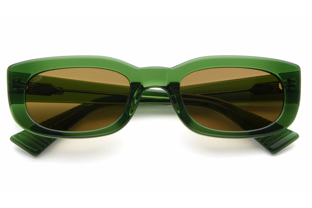 AKILA® Eyewear - Solaris Sunglasses Green w/ Brown Lenses