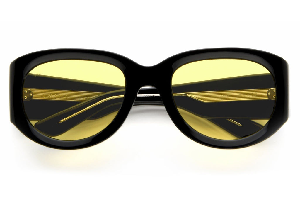 AKILA® Eyewear - Tempo Sunglasses Black w/ Yellow Lenses