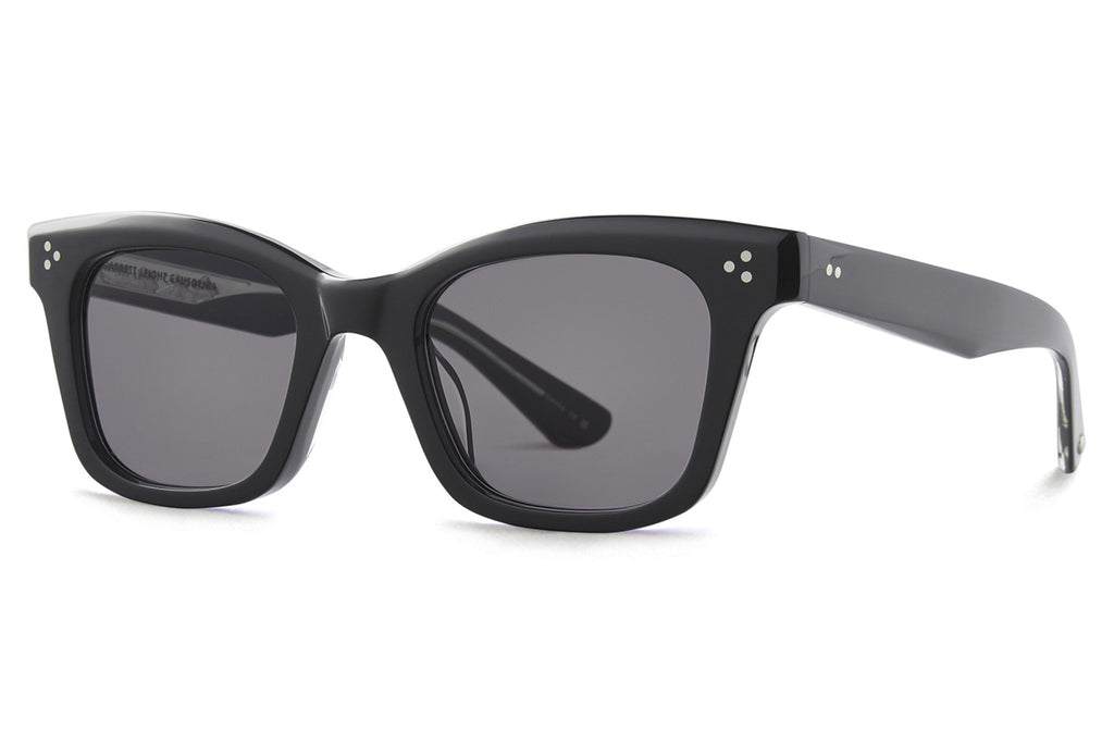 Garrett Leight - Thompson Sunglasses Black with Black Currant Lenses