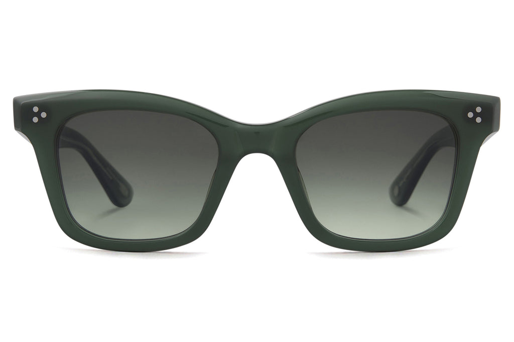 Garrett Leight - Thompson Sunglasses Forest with Blue Moon Gradient Lenses